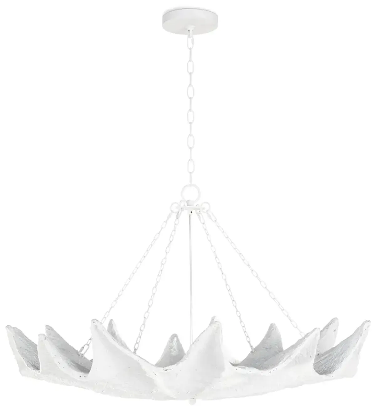 Coastal Living Clam Chandelier