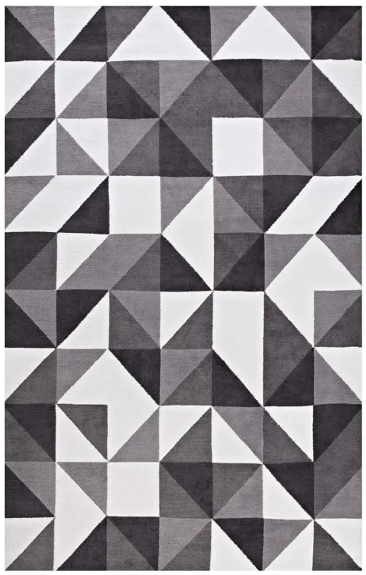 Kahula Geometric Triangle Mosaic 8x10 Area Rug