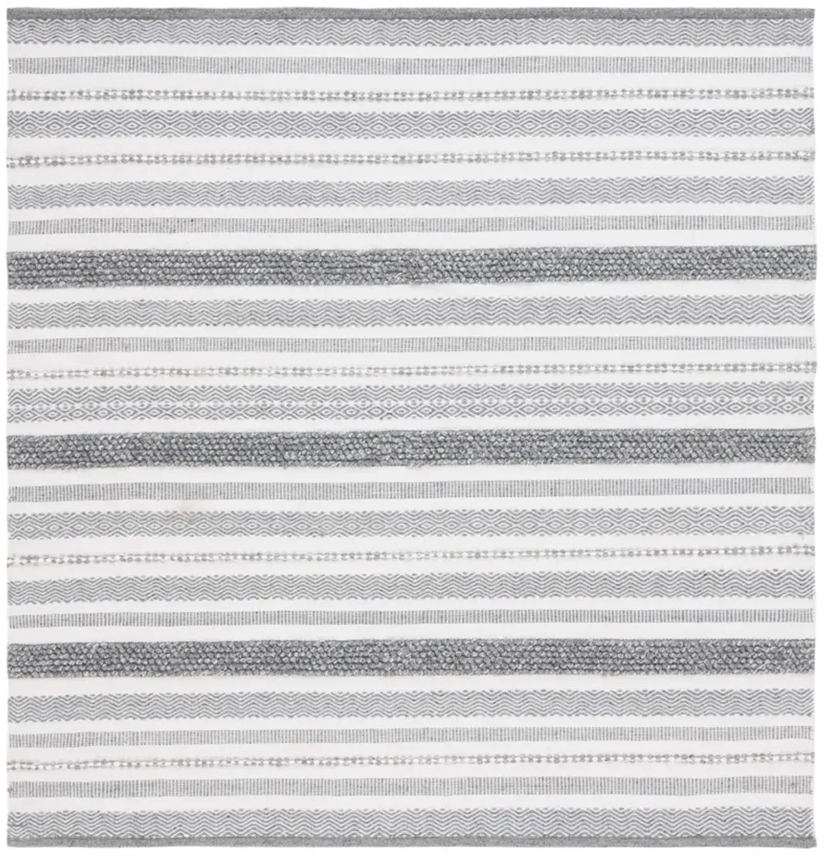 KILIM Hand Woven 6' x 6' Square area rug