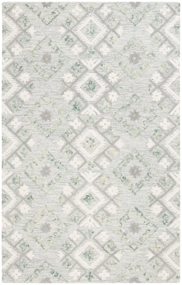 EBONY Hand Tufted 6' x 9' area rug