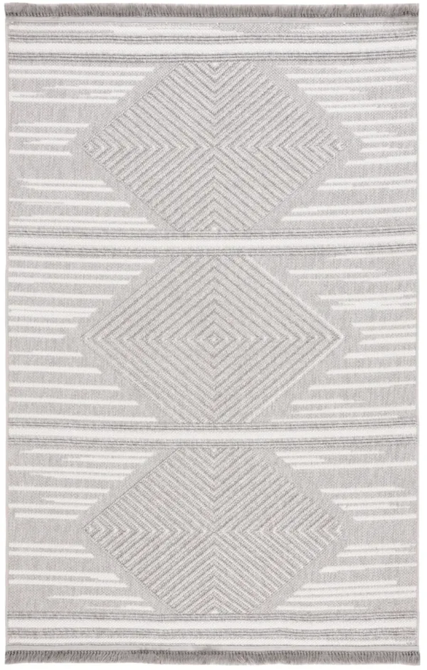 CAMDEN 656 GREY  8' x 10' Large Rectangle Rug