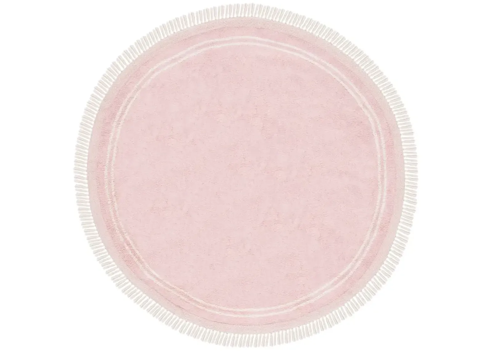 EASY CARE 211 PINK  8' x 8' Round Round Rug