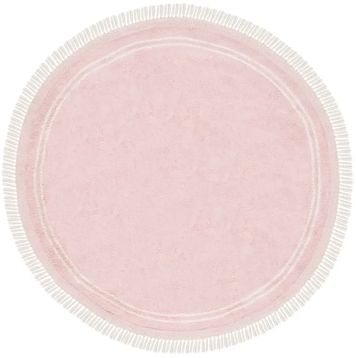 EASY CARE 211 PINK  8' x 8' Round Round Rug