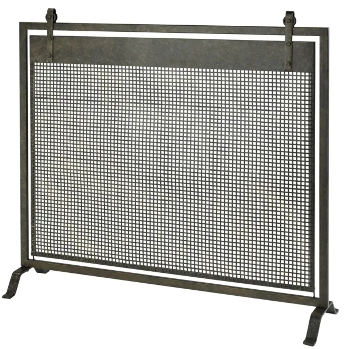 Bannockburn Fire Screen - Black