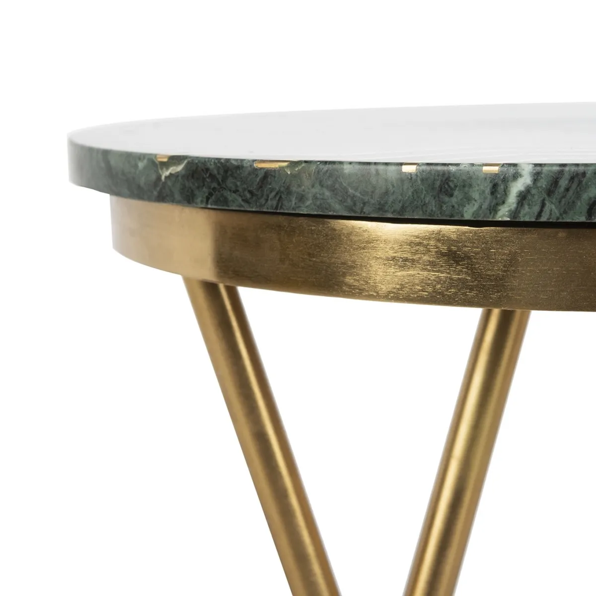 COLETTA ROUND MARBLE ACCENT TABLE