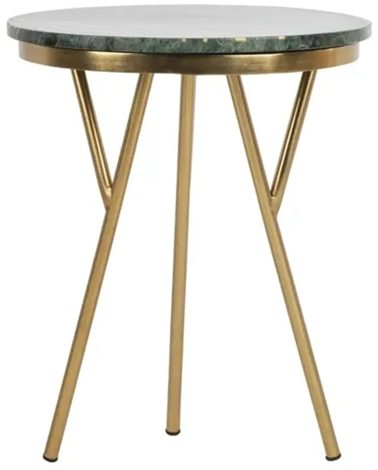 COLETTA ROUND MARBLE ACCENT TABLE