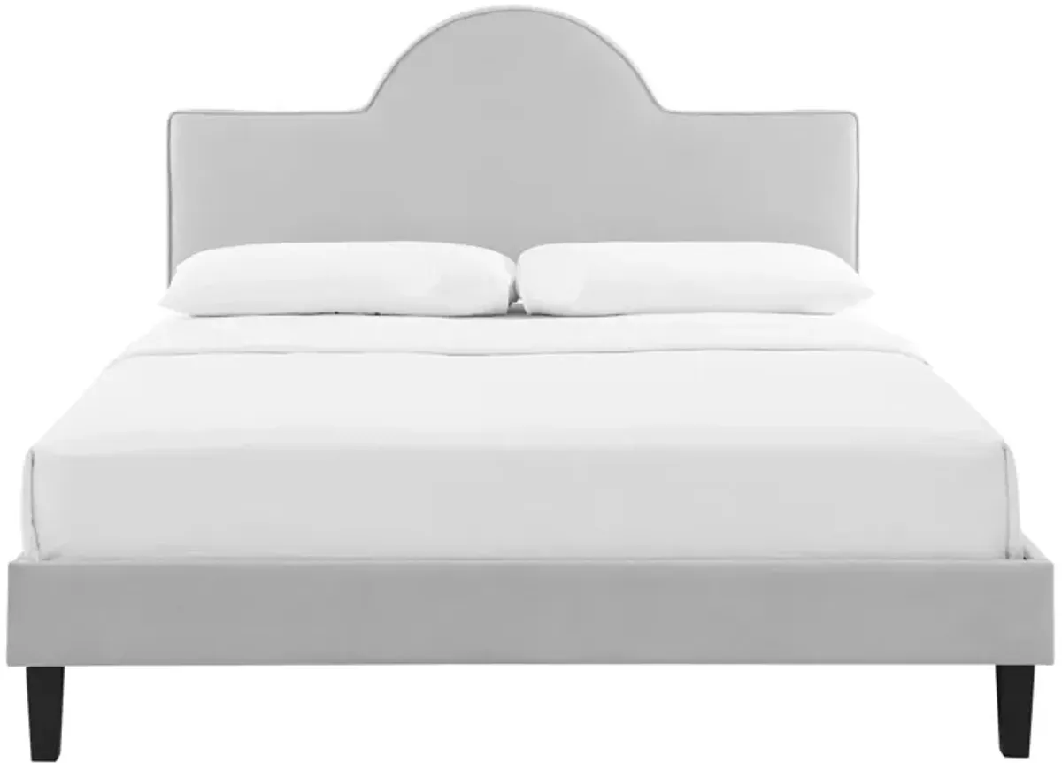 Soleil Performance Velvet Twin Bed