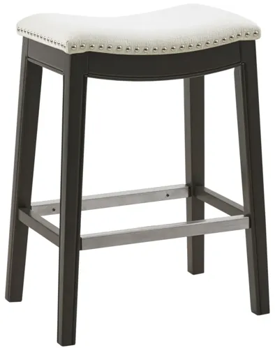 Madison Park Belfast Cream Counter Stool