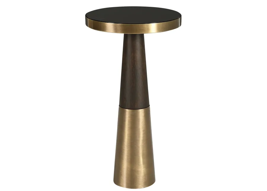 Fortier Black Accent Table