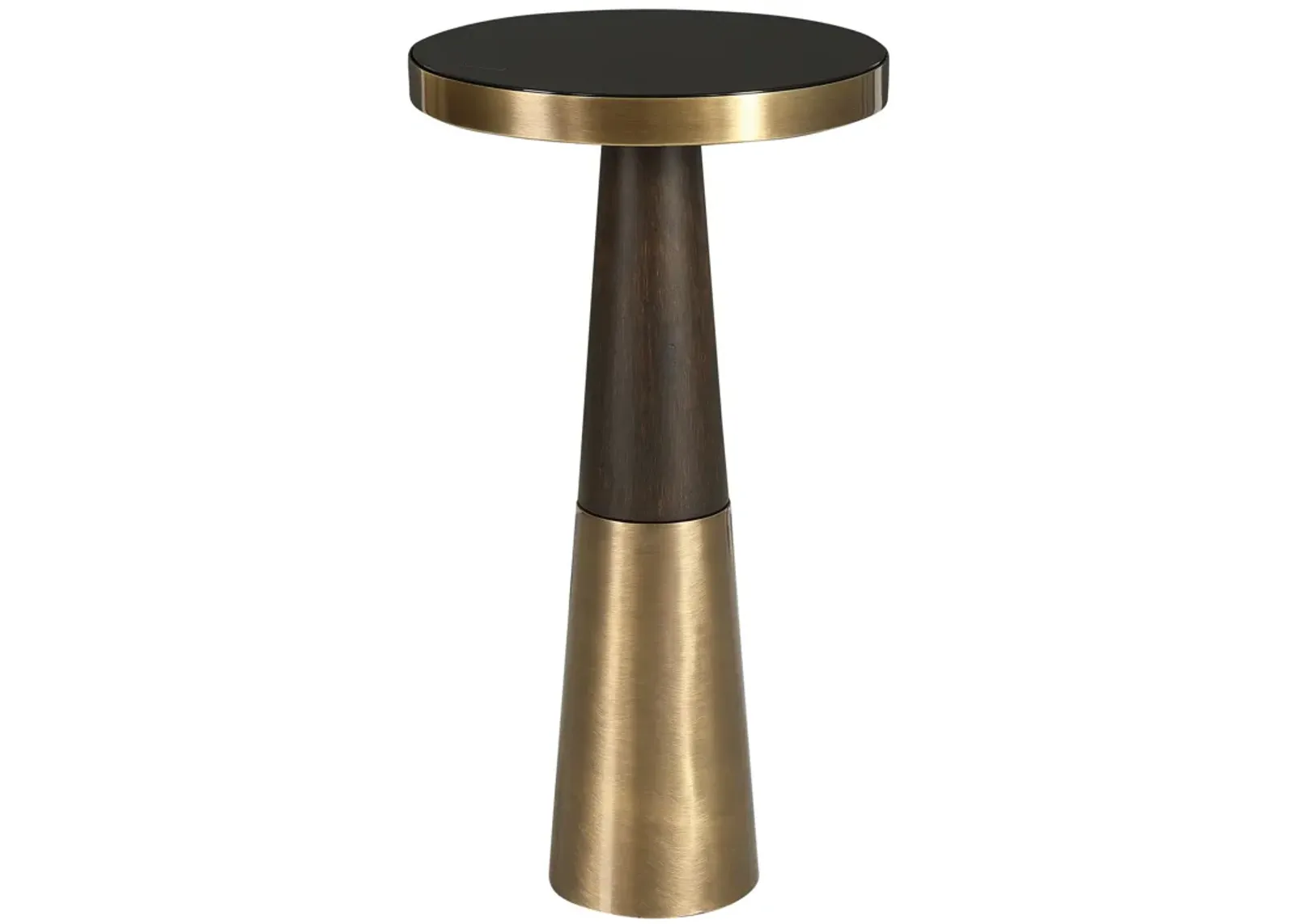 Fortier Black Accent Table