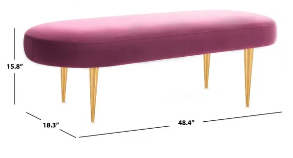 Corinne Oval Bench