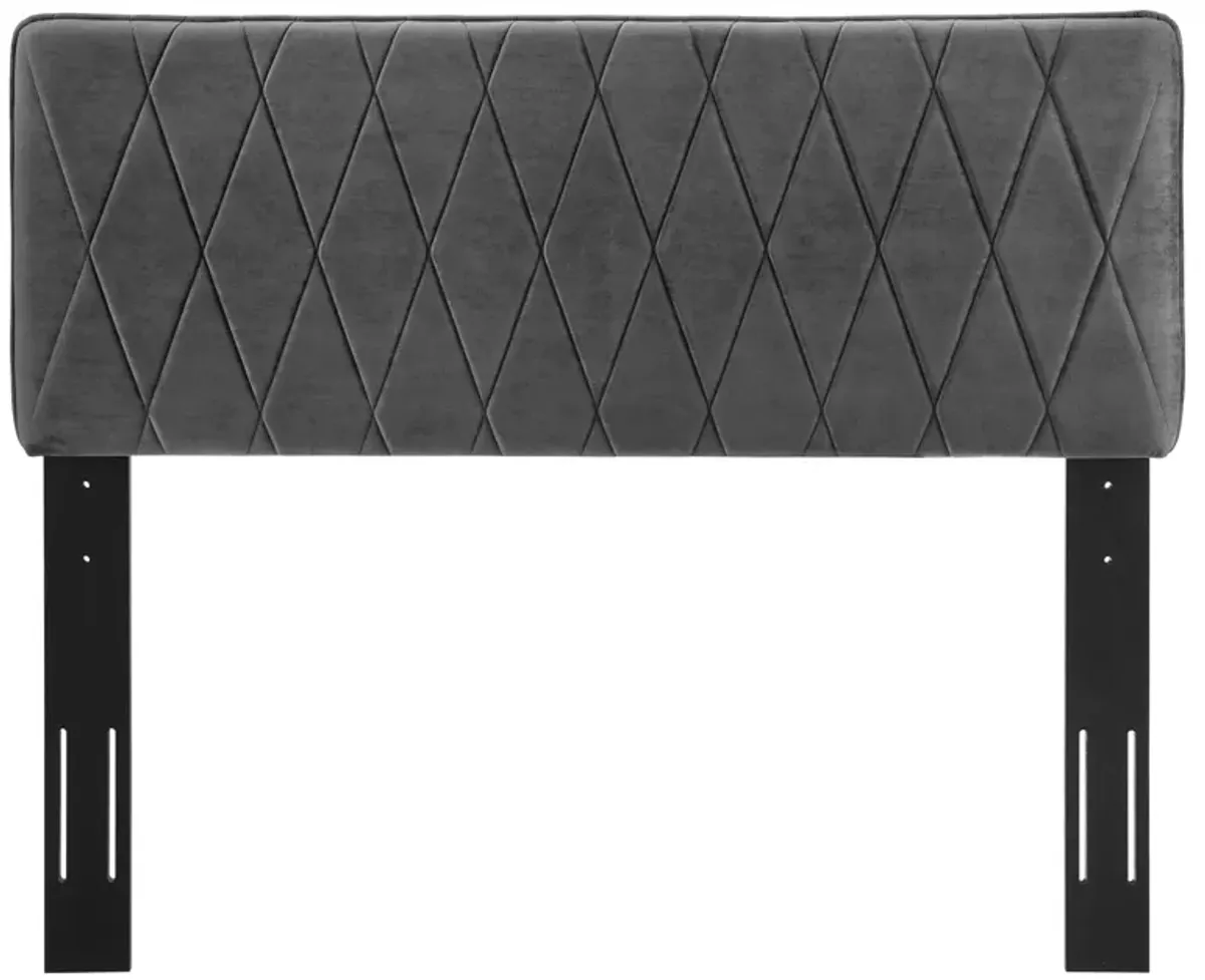 Leila Performance Velvet King/California King Headboard