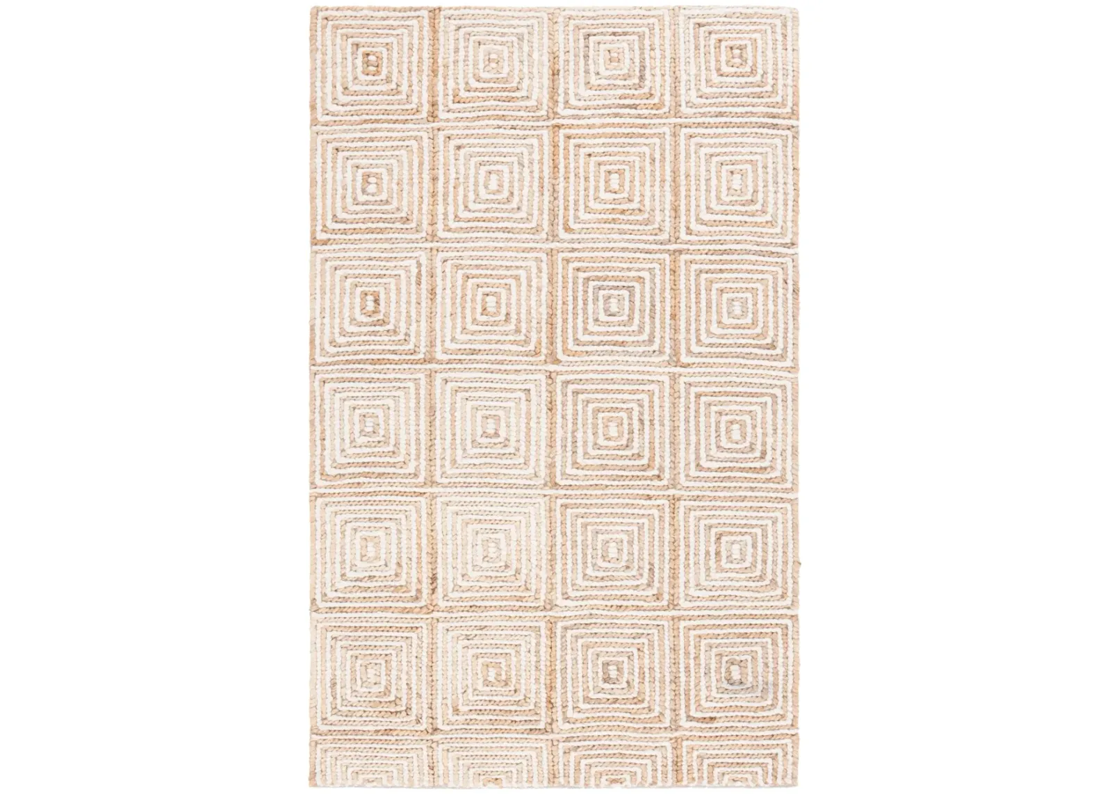 NATURAL FIBER 516 NATURAL  4' x 6' Small Rectangle Rug