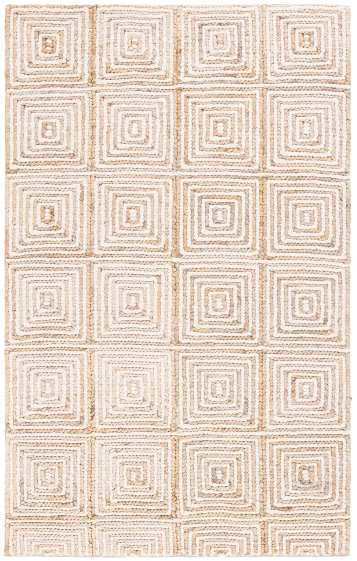 NATURAL FIBER 516 NATURAL  4' x 6' Small Rectangle Rug