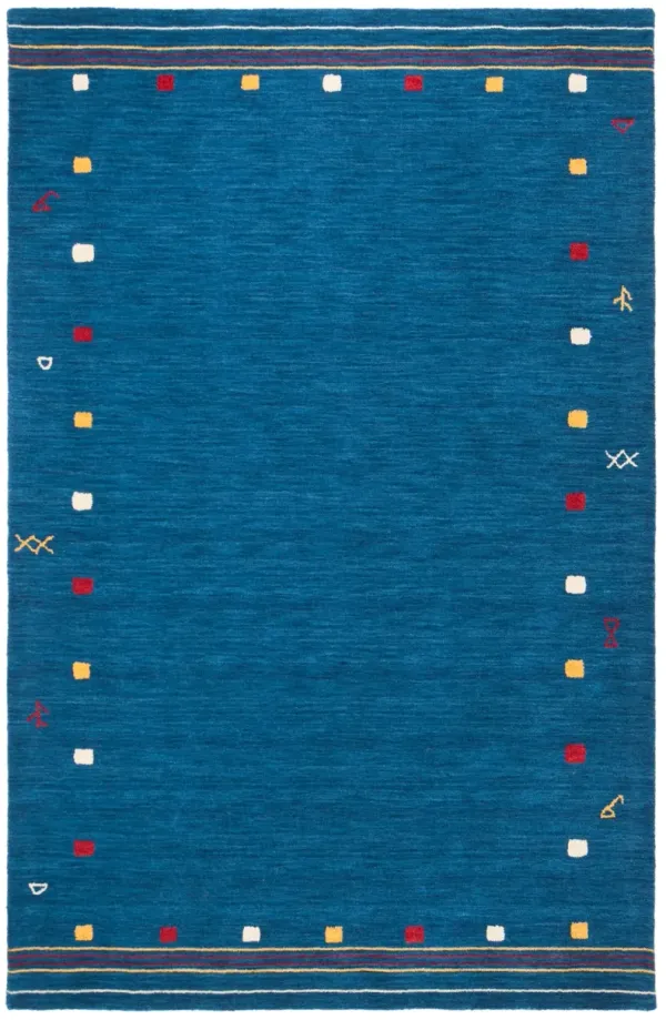 HIMALAYA 563 BLUE 10' x 14' Large Rectangle Rug