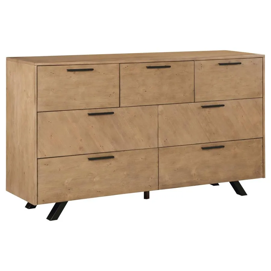 Albi 7-Drawer Rectangular Dresser