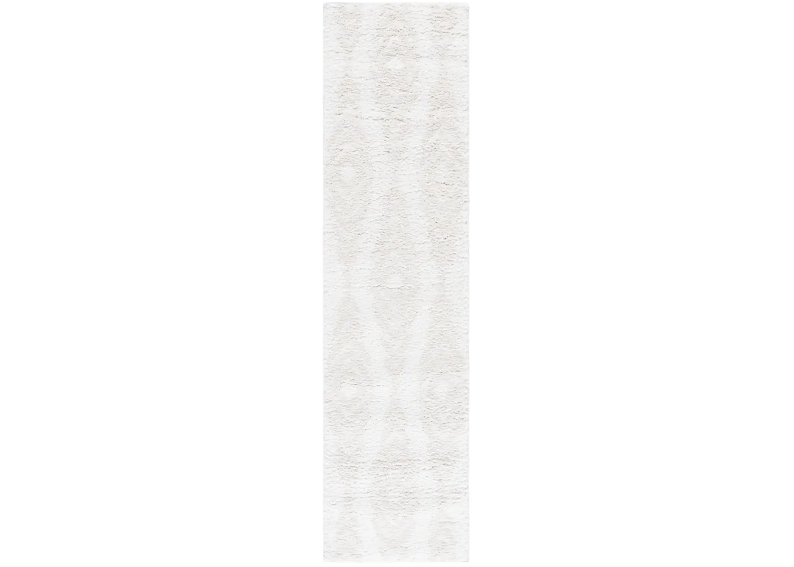 RUMI SHAG 126 IVORY  2'-2' x 8' Runner Rug