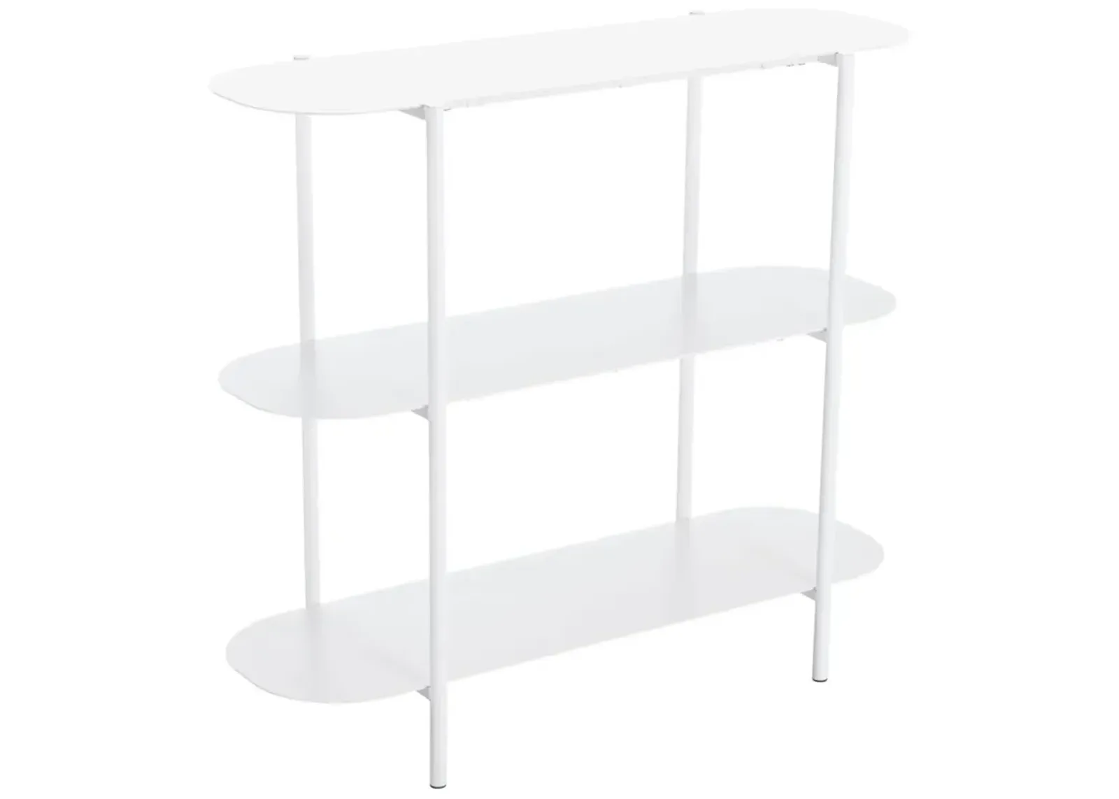 Tre Console Table White