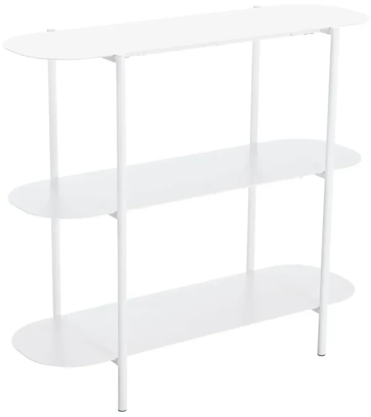 Tre Console Table White