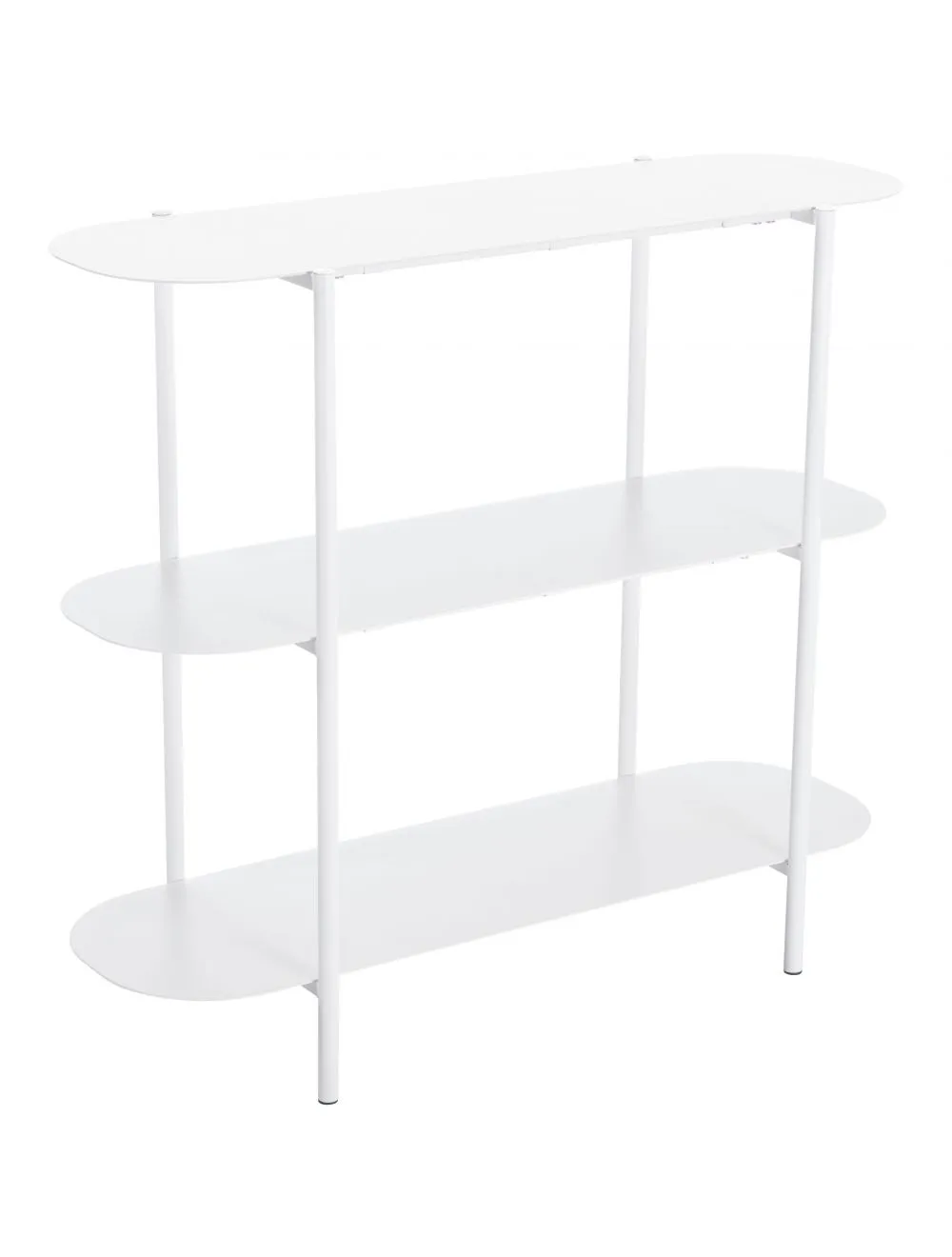 Tre Console Table White