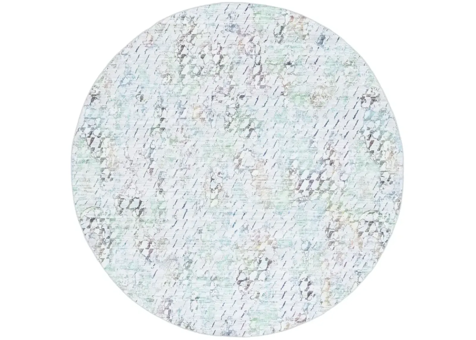 MALIBU 913 GREY  6' x 6' Round Round Rug