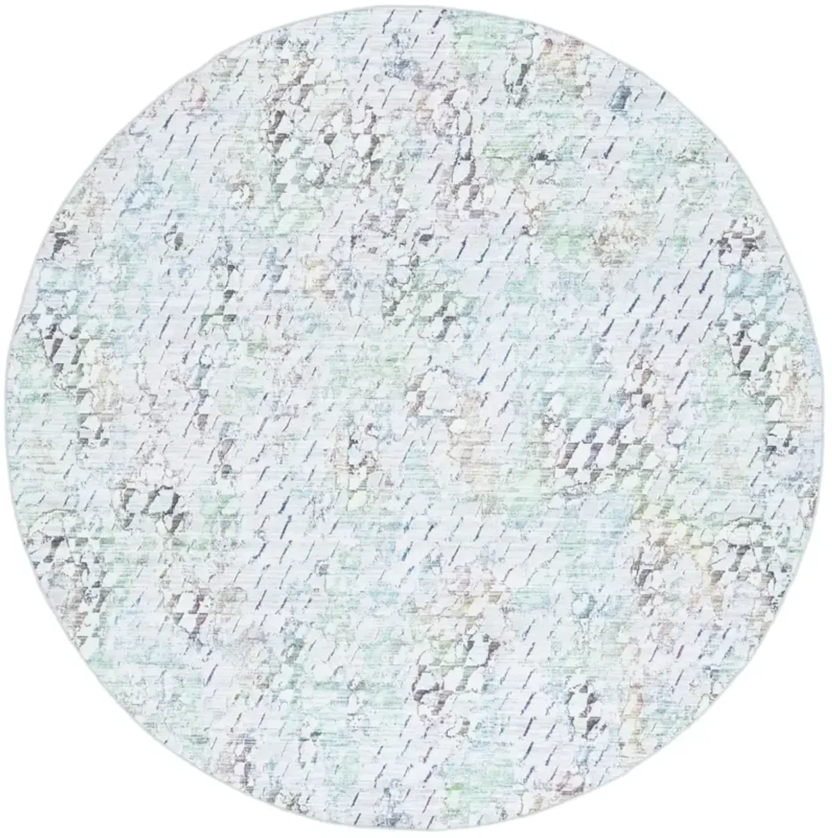 MALIBU 913 GREY  6' x 6' Round Round Rug