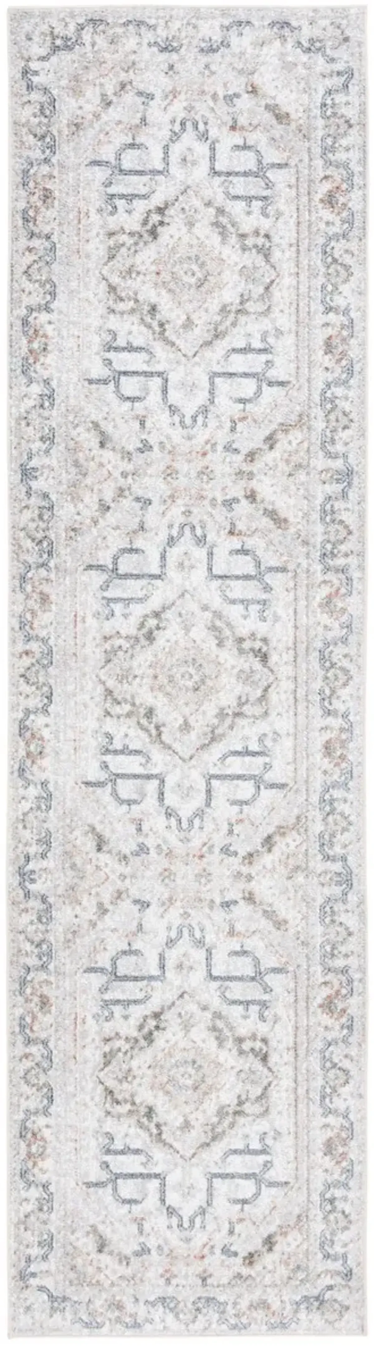 BALTIMORE 854 Multi 2'-2' X 8' Runner Rug