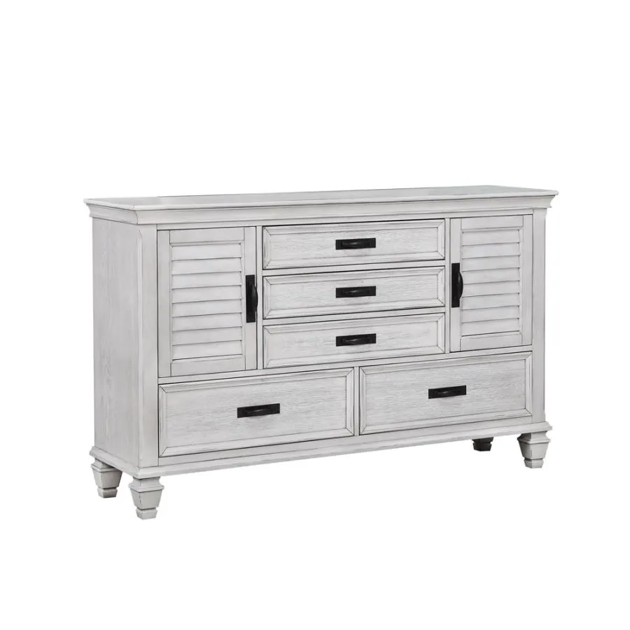 Earley 5-Drawer Dresser Antique White