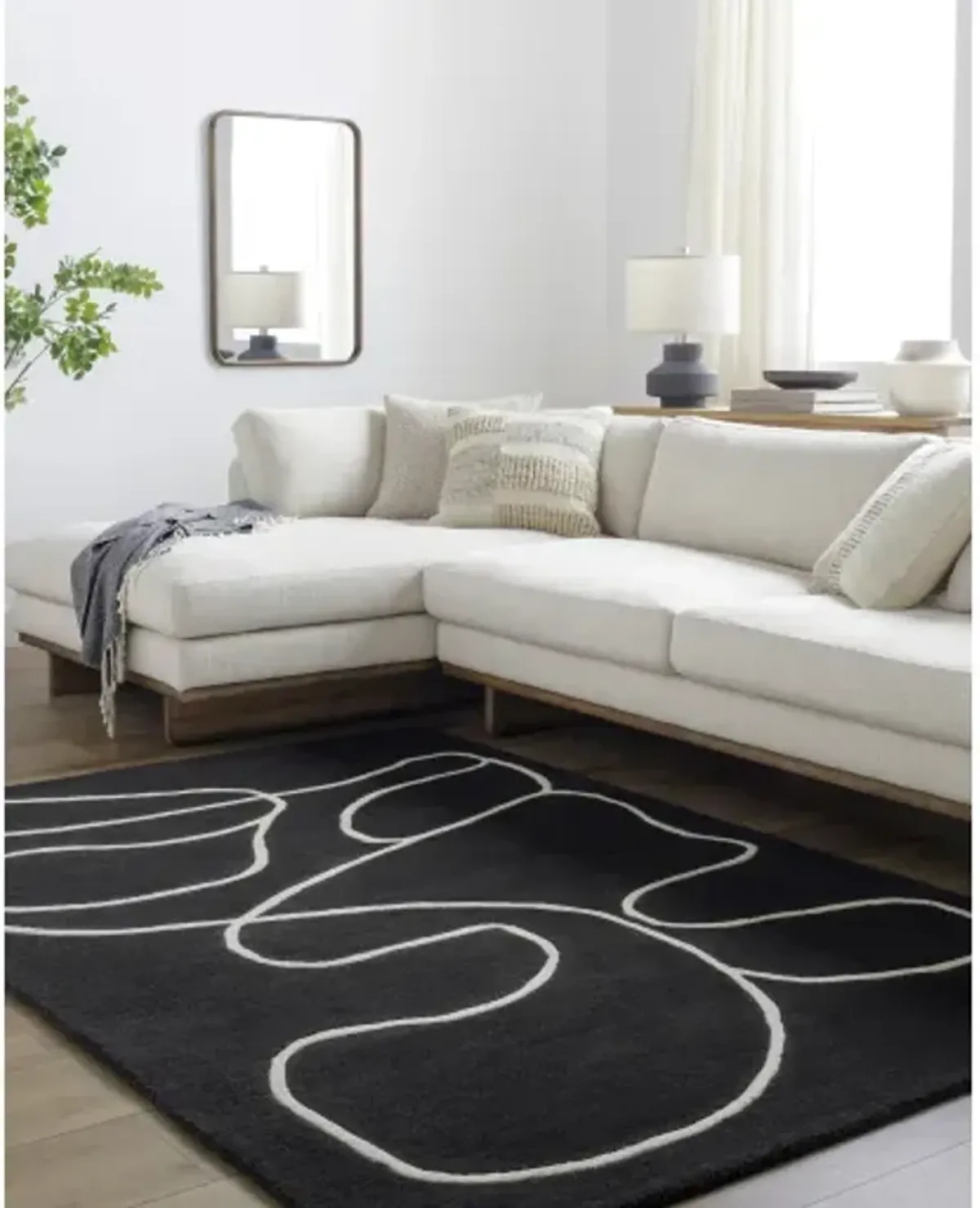 Jason Wu JSW-1008 2' x 3' Handmade Rug