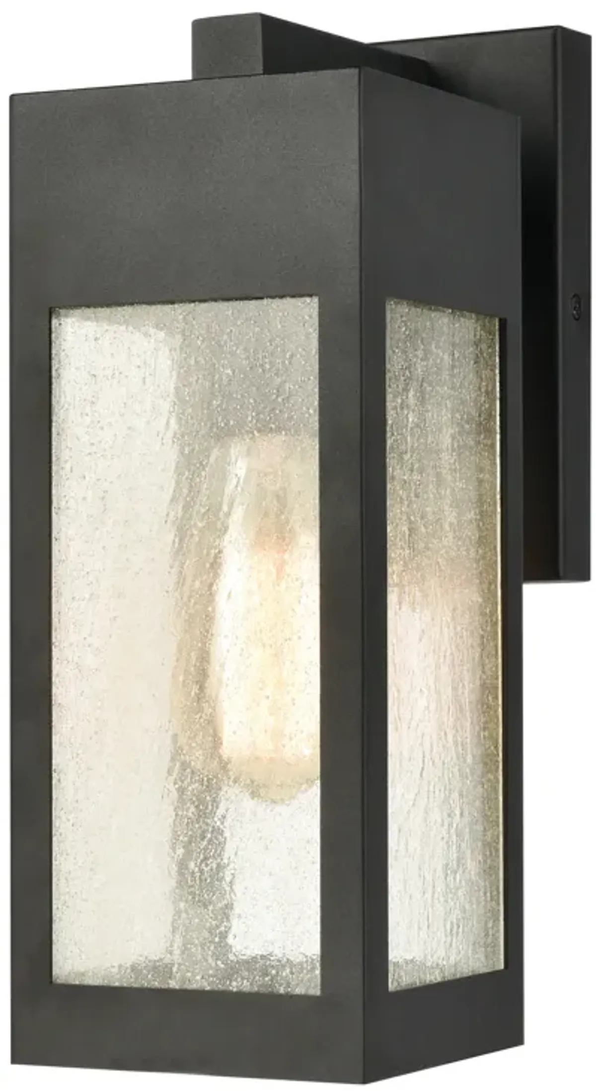 Angus 13" High 1-Light Outdoor Sconce - Charcoal