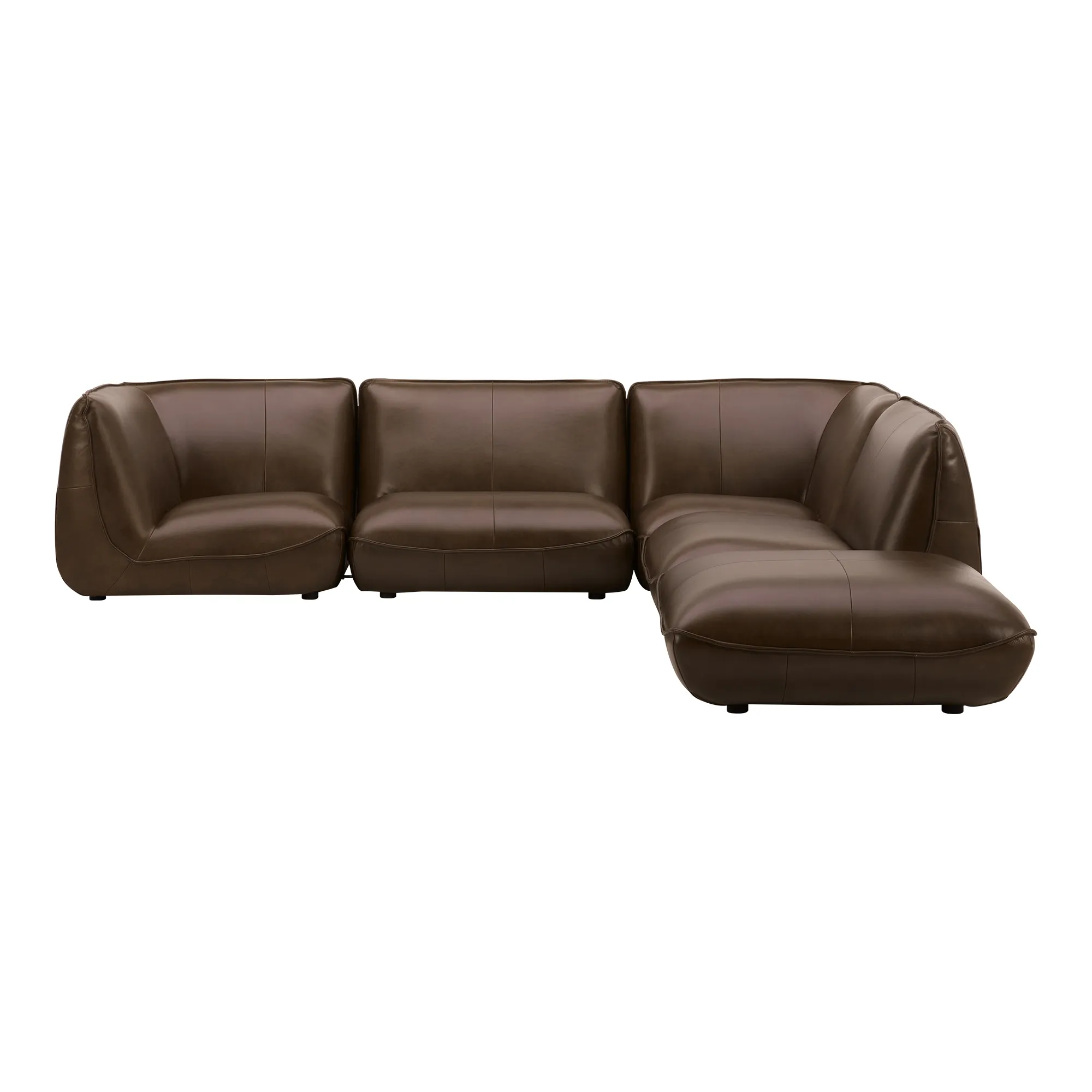 ZEPPELIN DREAM MODULAR LEATHER SECTIONAL