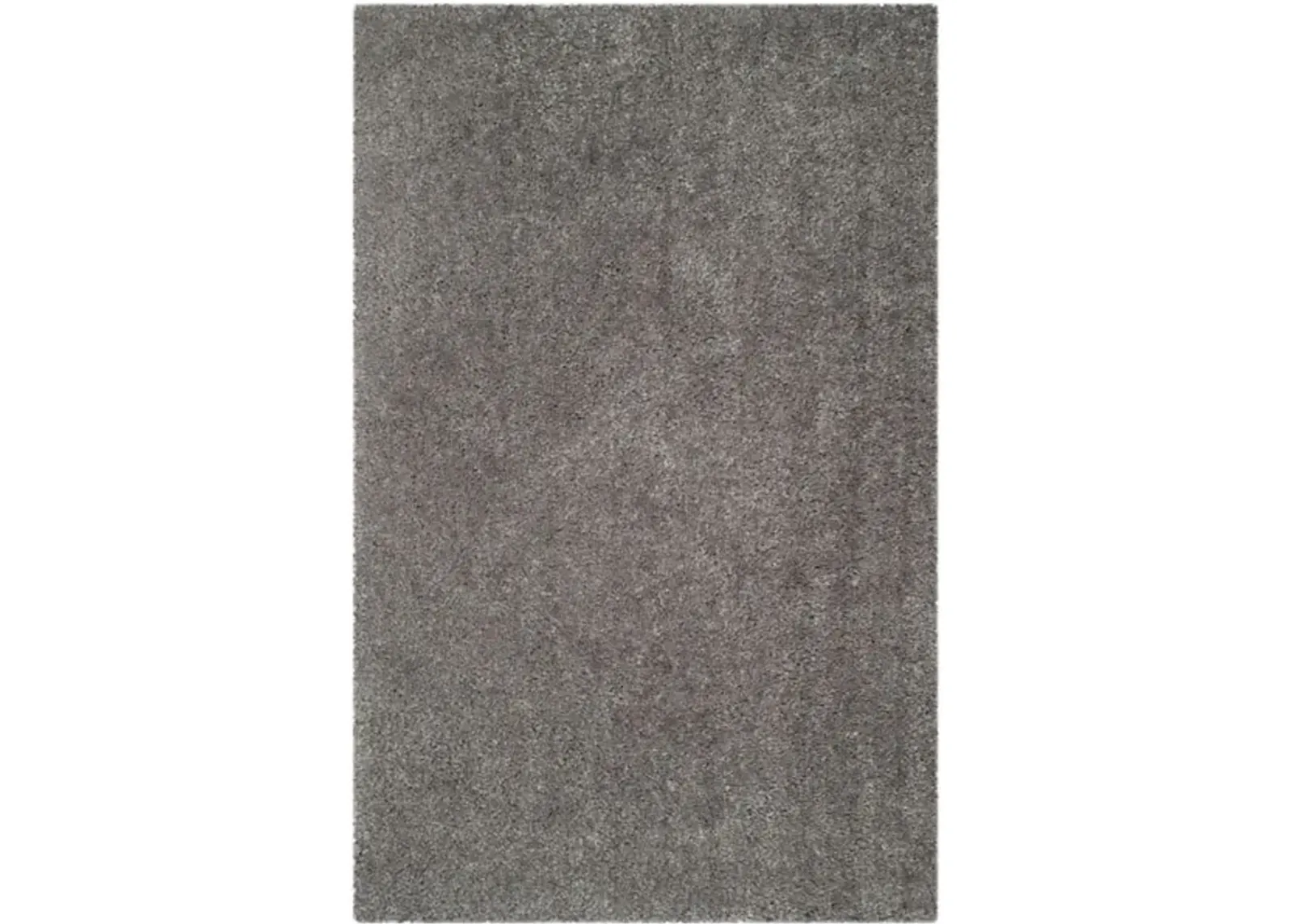 POPCORN SHAG Silver 5' X 8' Medium Rectangle Rug