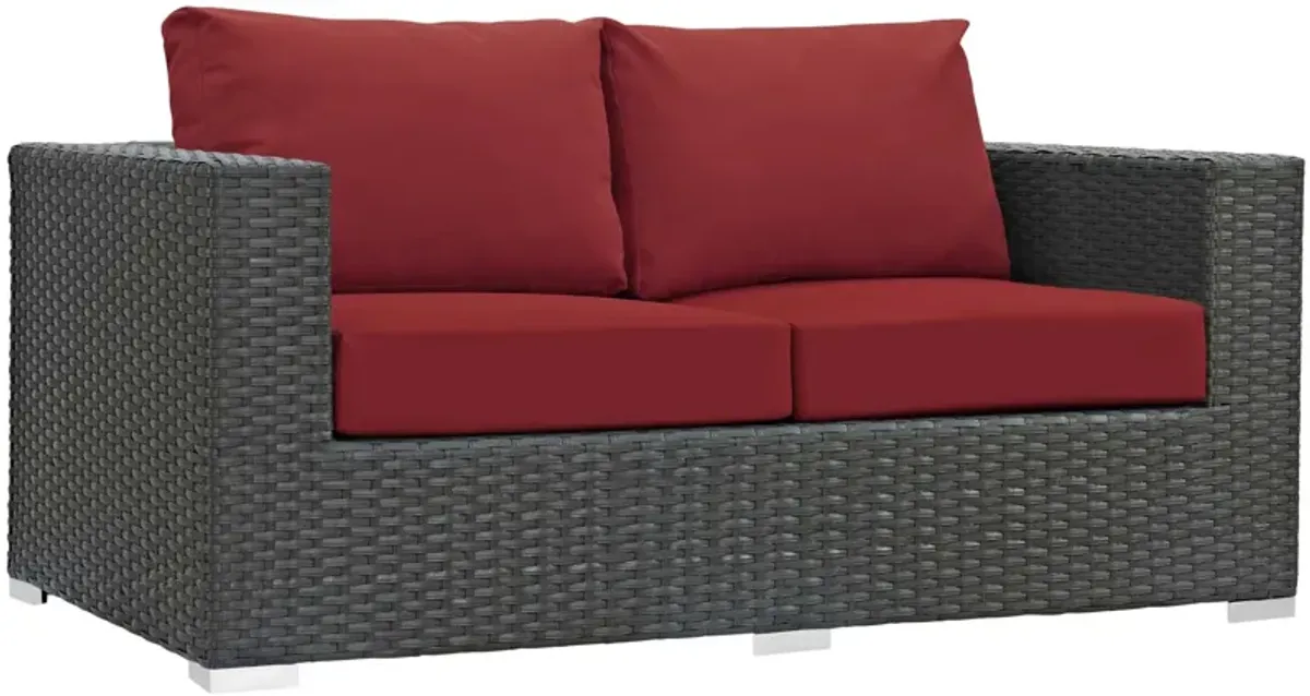 Sojourn Outdoor Patio Sunbrella® Loveseat