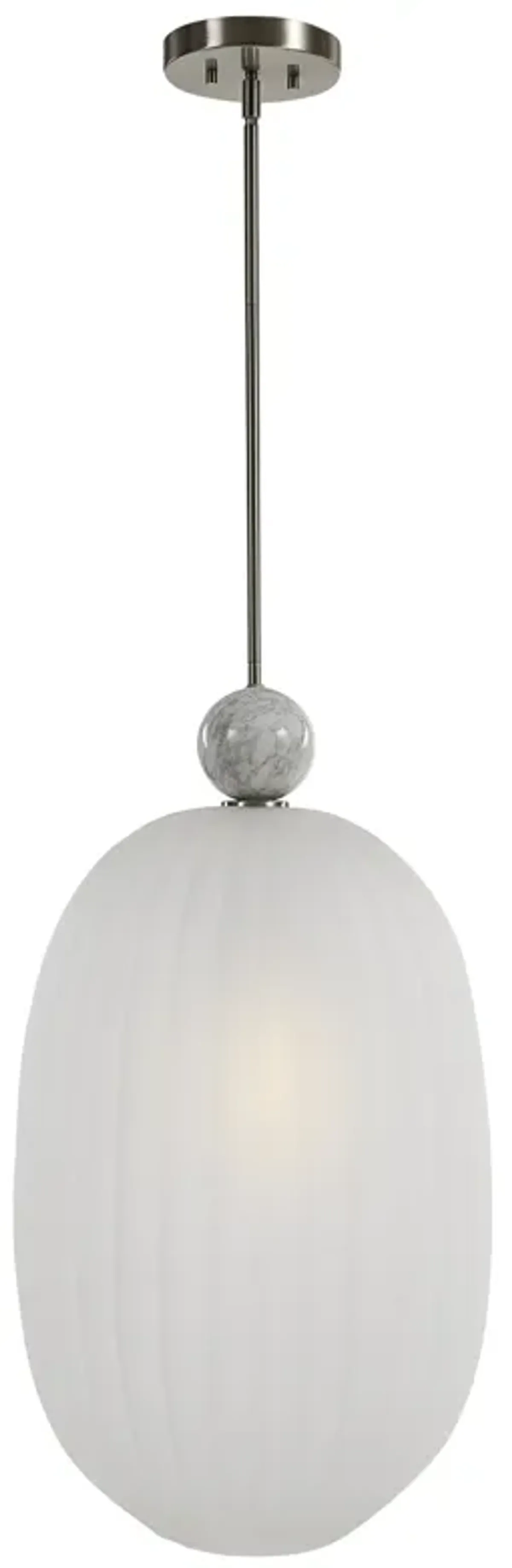 Crème Oversized 1 Light Pendant