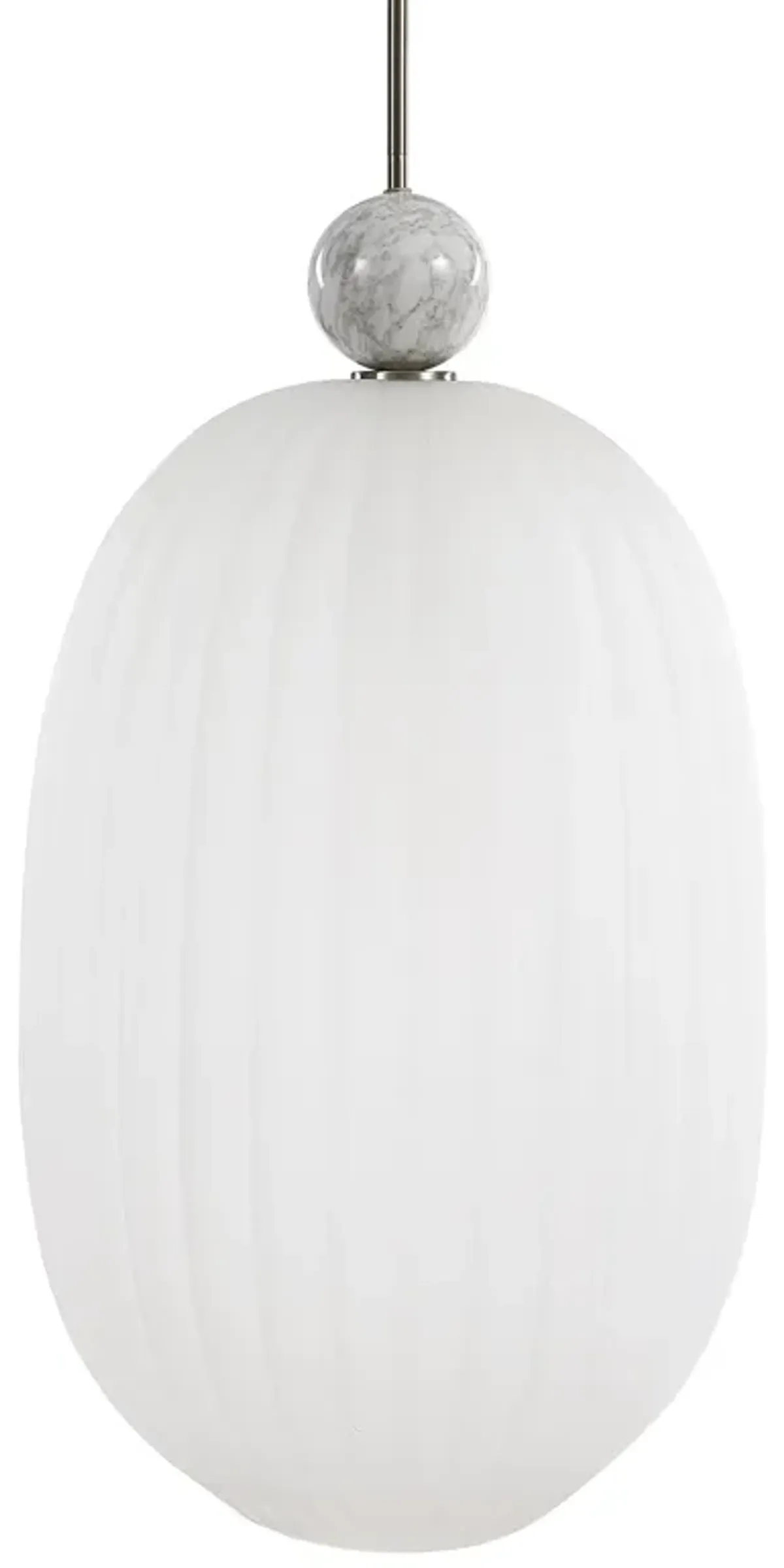 Crème Oversized 1 Light Pendant