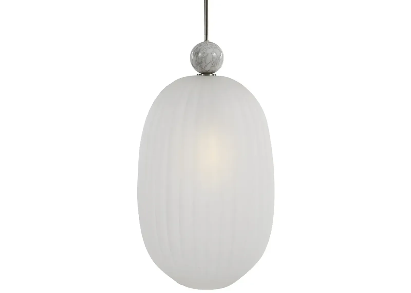 Crème Oversized 1 Light Pendant