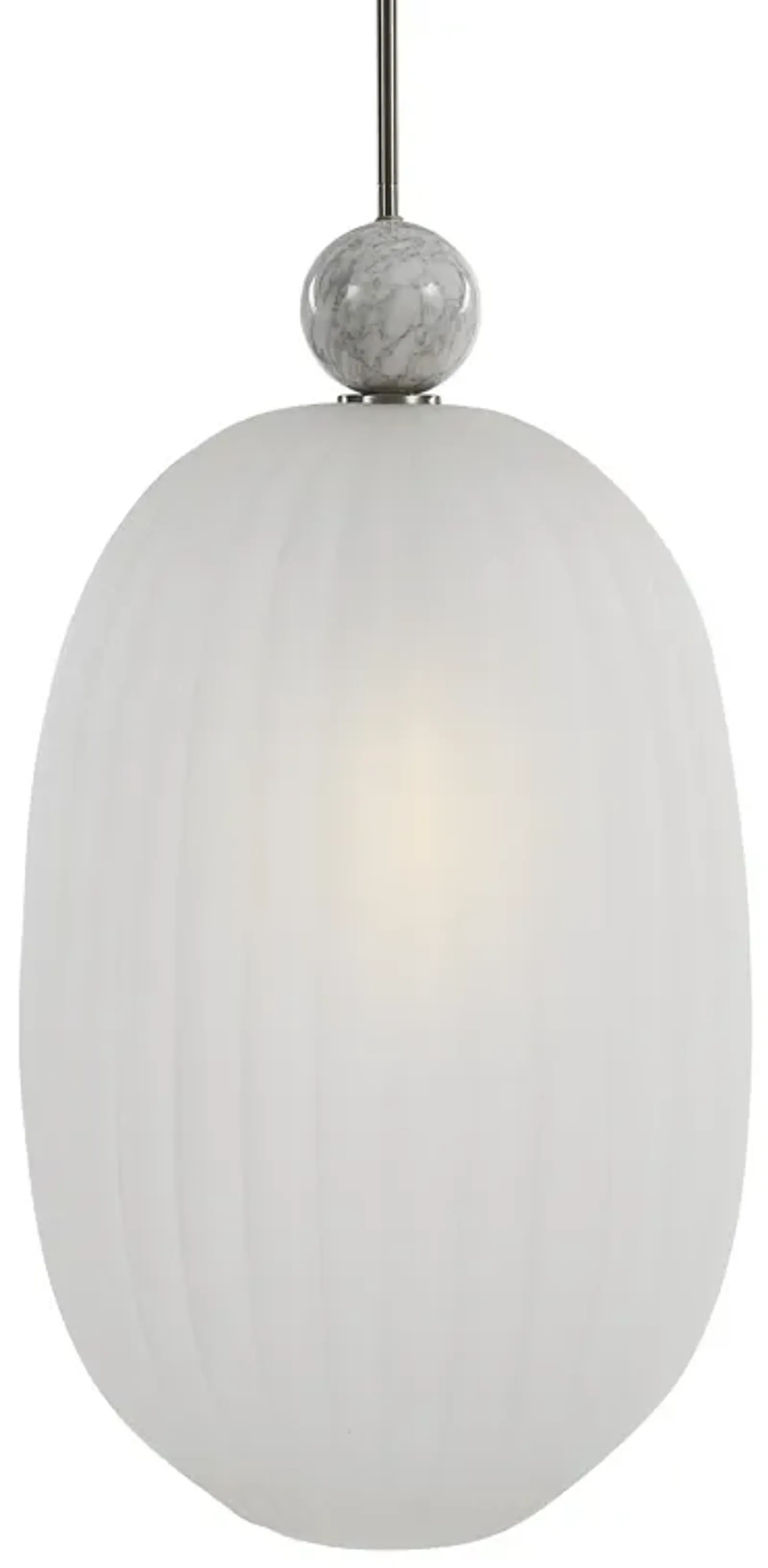 Crème Oversized 1 Light Pendant