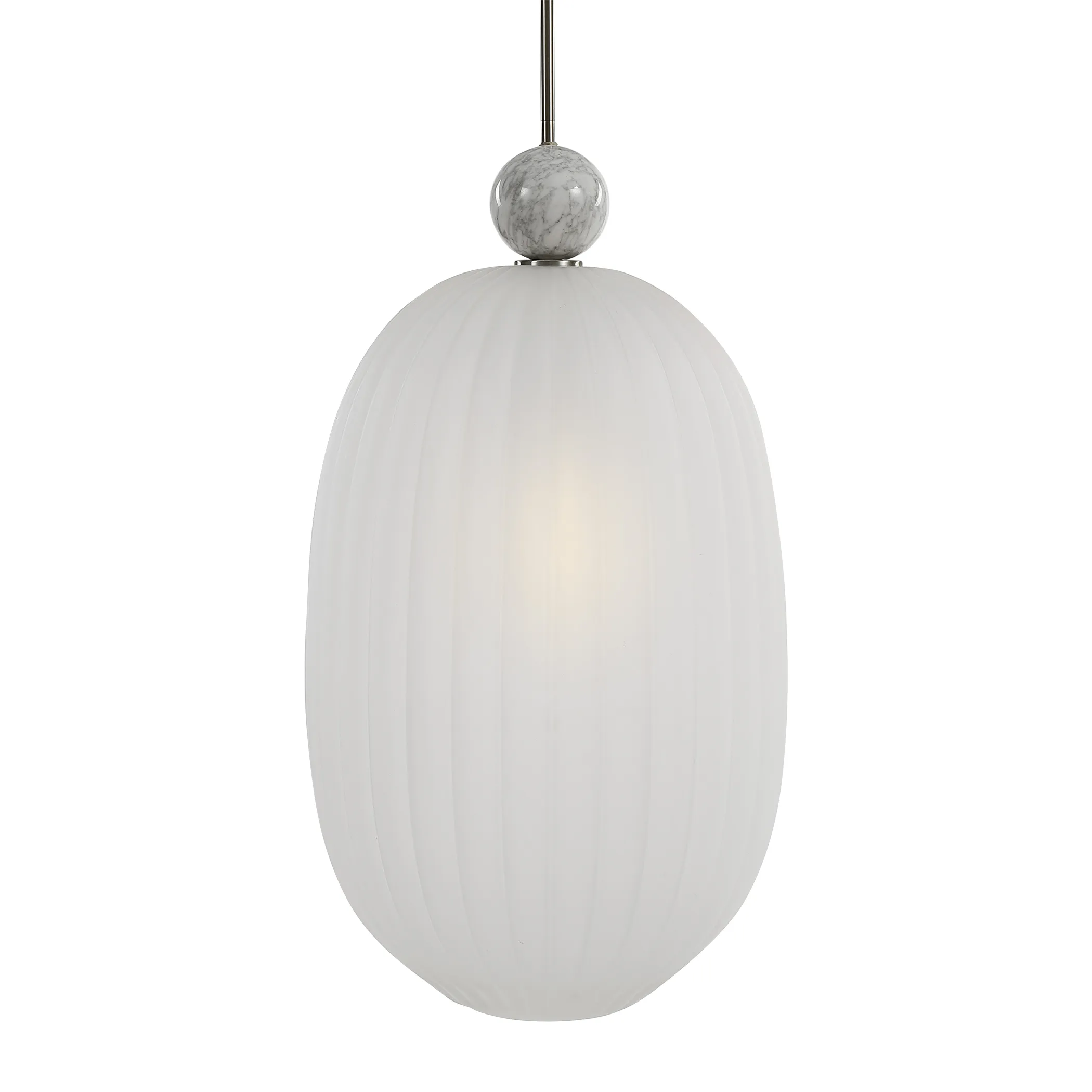 Crème Oversized 1 Light Pendant