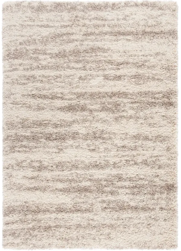 HUDSON SHAG 206 IVORY  2'-3' x 3'-9' Accent Rug
