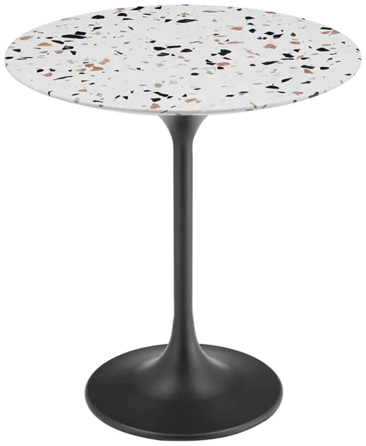 Lippa 20" Round Terrazzo Side Table