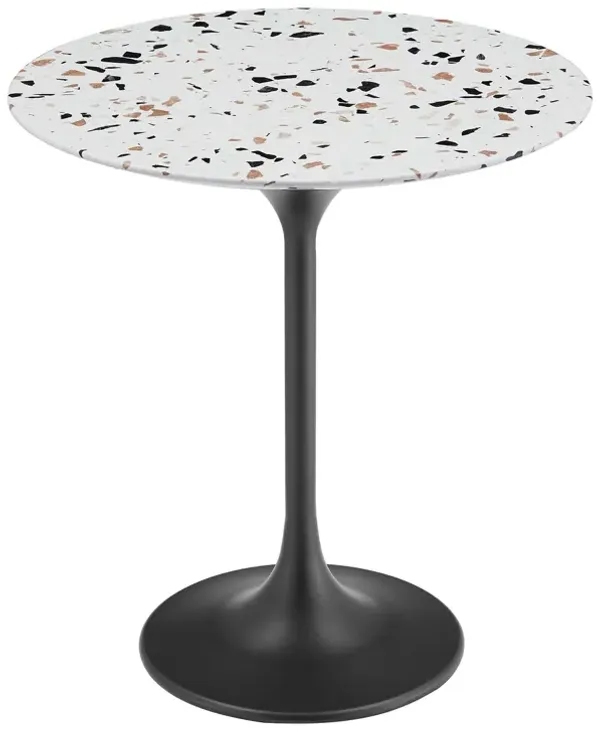 Lippa 20" Round Terrazzo Side Table
