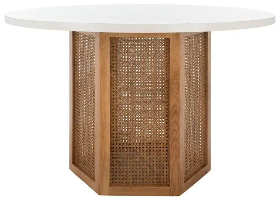 DANEZ CANE DINING TABLE