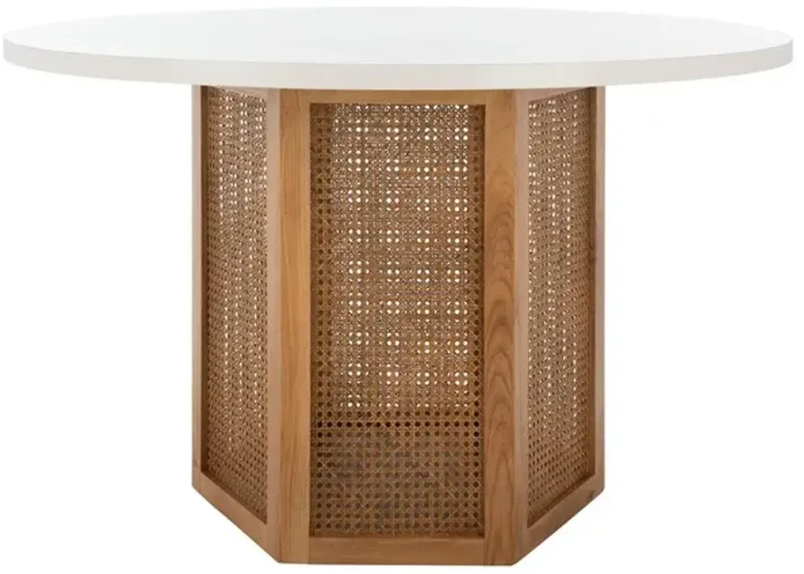 DANEZ CANE DINING TABLE