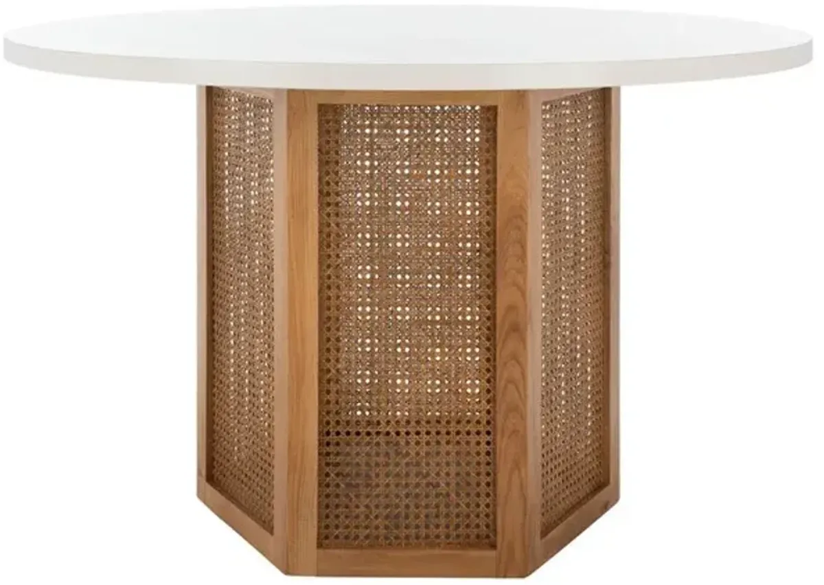 DANEZ CANE DINING TABLE