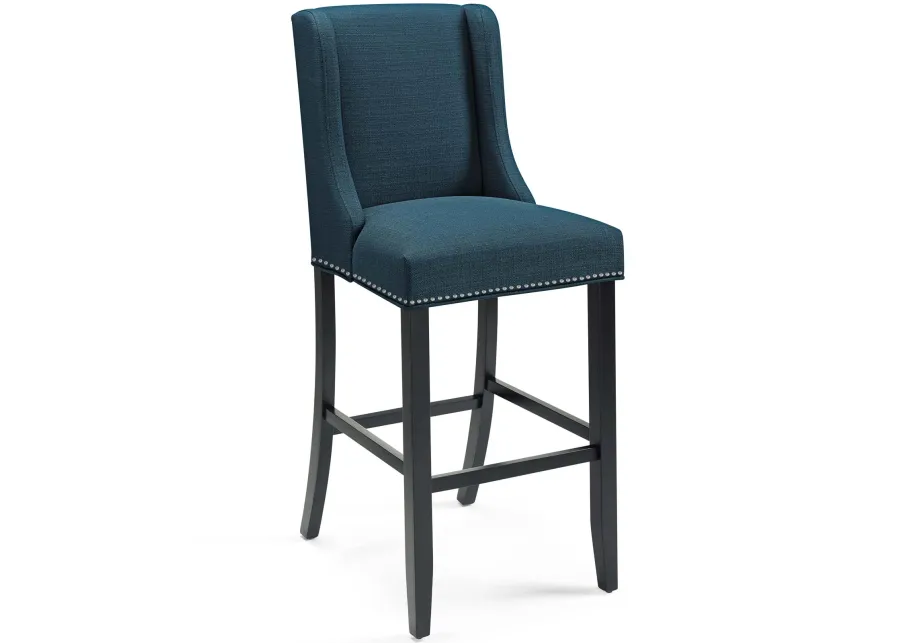 Baron Upholstered Fabric Bar Stool