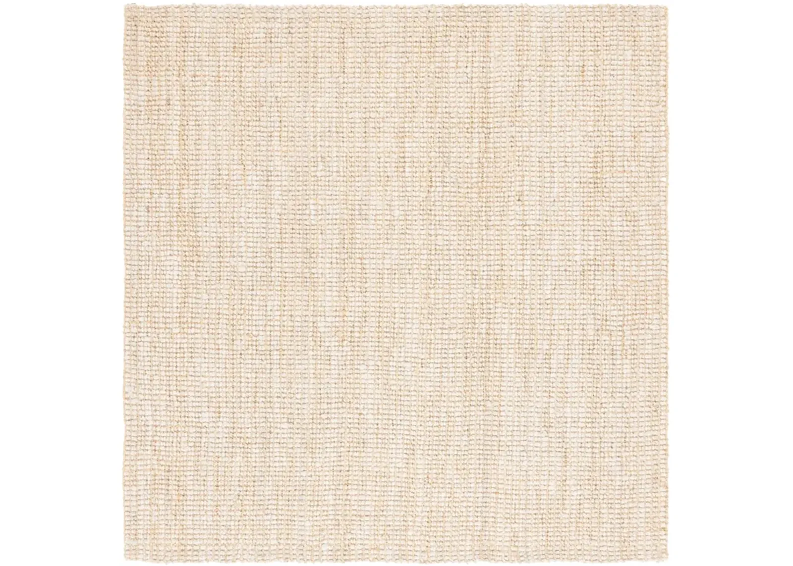 NATURAL FIBER 576 BLEACH  6' x 6' Square Square Rug