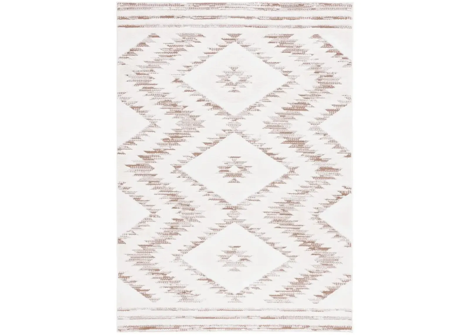 ALAMO 737 Beige 9' X 12' Large Rectangle Rug