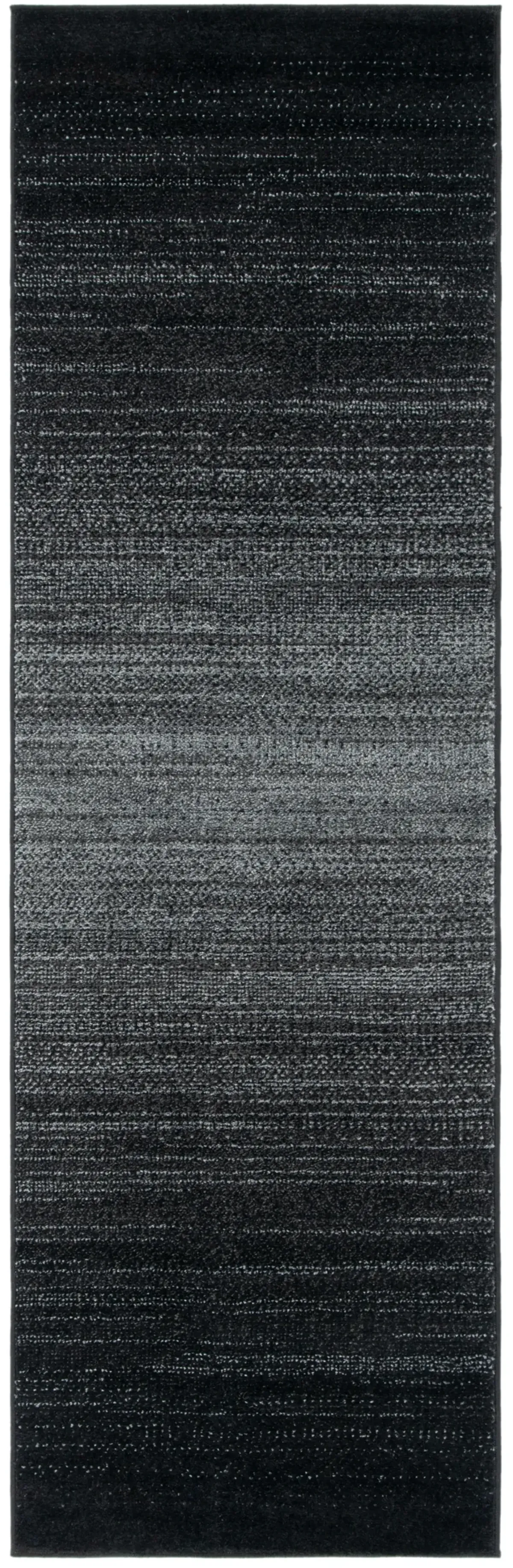 ADIRONDACK 100 BLACK  2'-6' x 22' Runner Rug