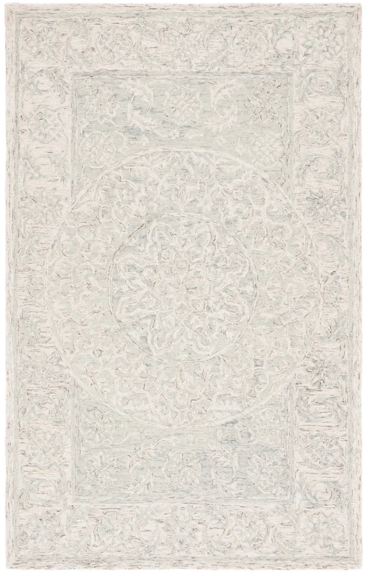 MICRO-LOOP Hand Tufted 5' x 8' area rug