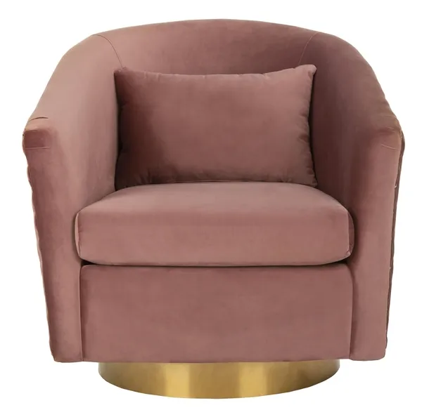 Clara Quilted Swivel Tub Chair